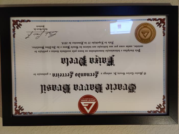 Black belt · February 22, 2019 · Promoted by Tyler Bosard