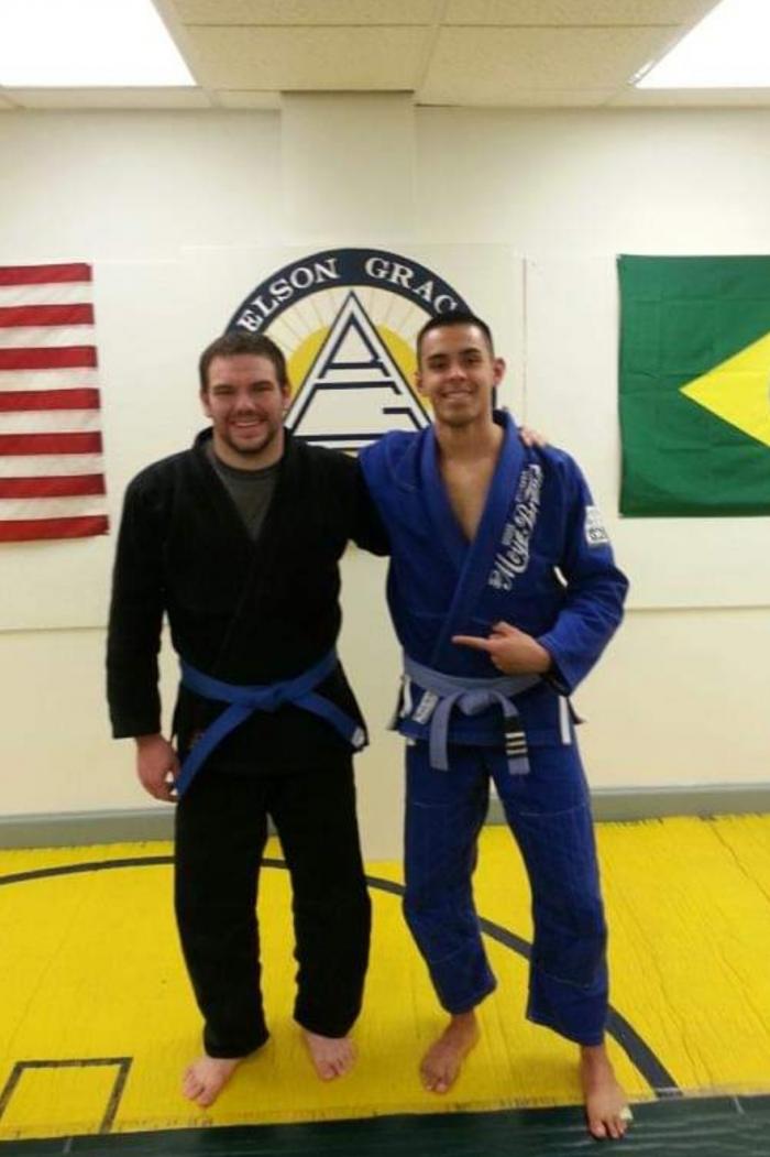 Blue belt promotion (Feb. 2012)