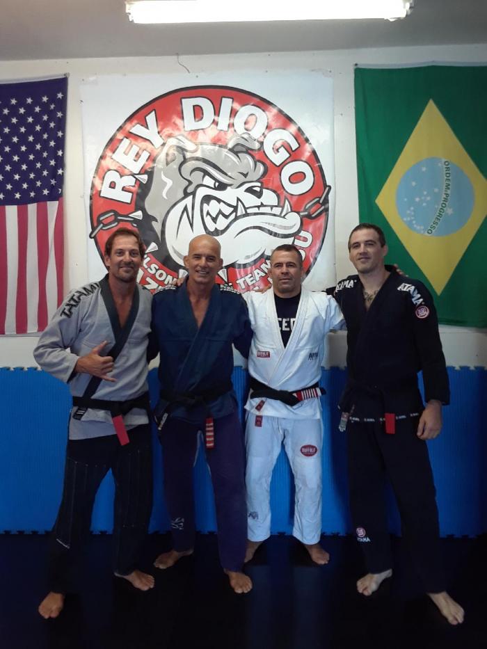 Amaury Bitteti showing some old school Carlson Gracie love!!!!