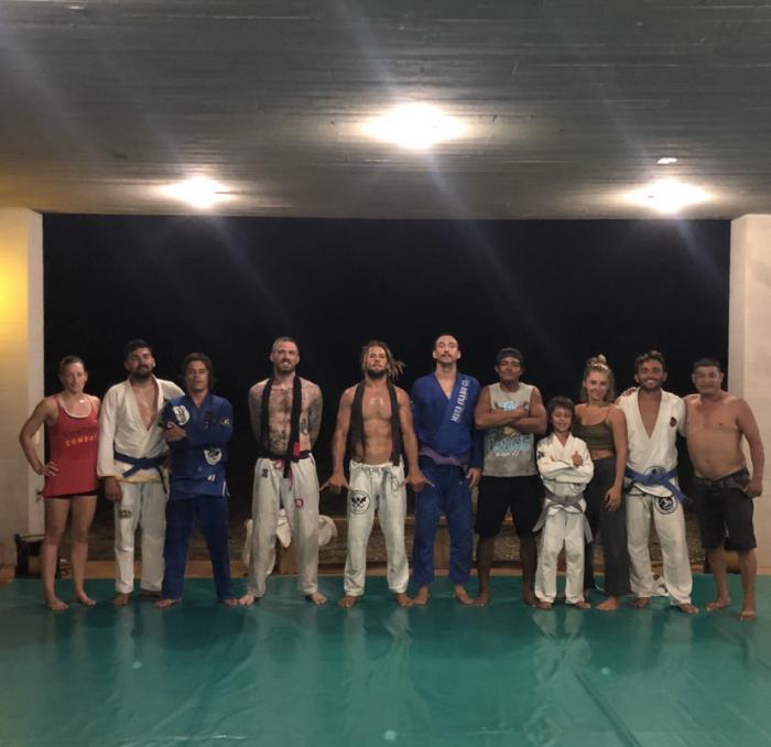 Got to train with Magid “gorilla hands” Hage in Puerto Escondido, Oaxaca. La colonia bjj is amazing!!!!