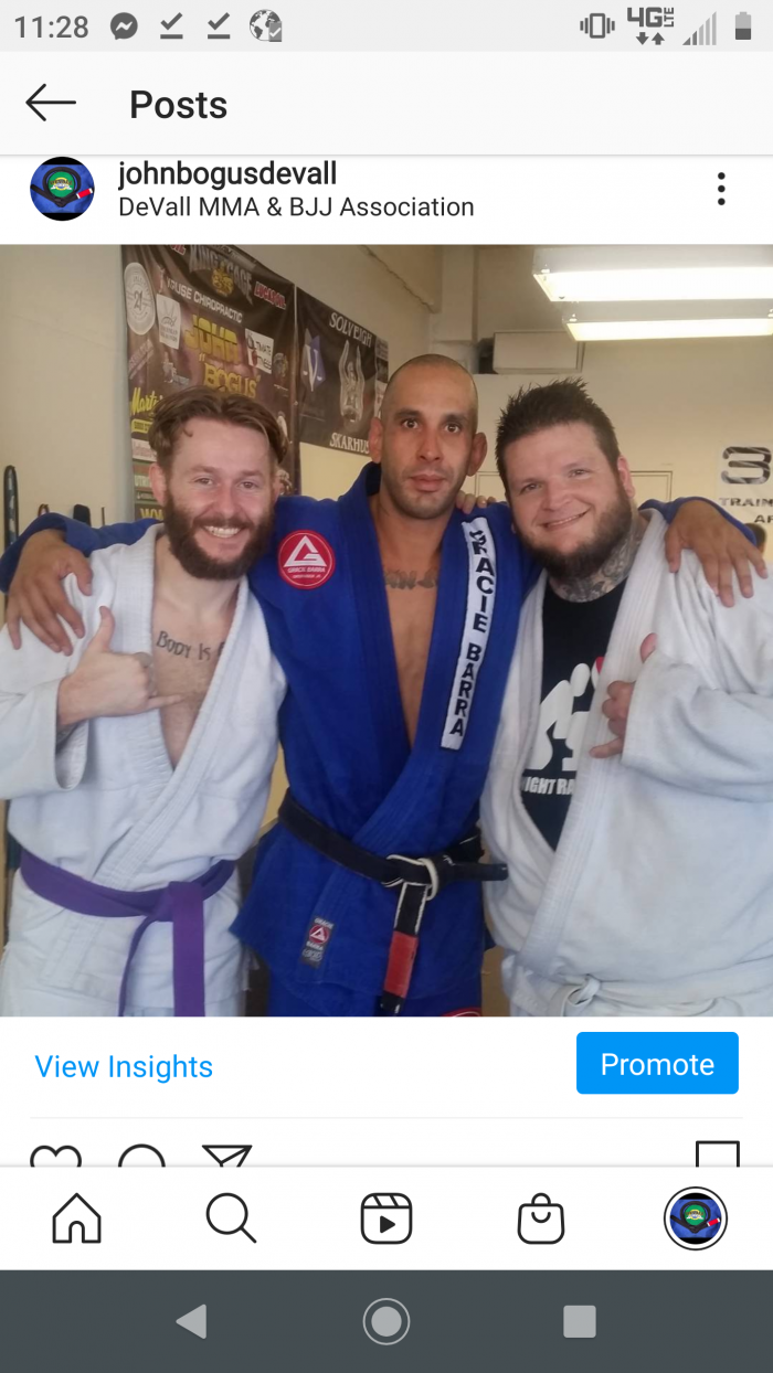 Purple belt · November 14, 2015 · Promoted by Andre DeVillier