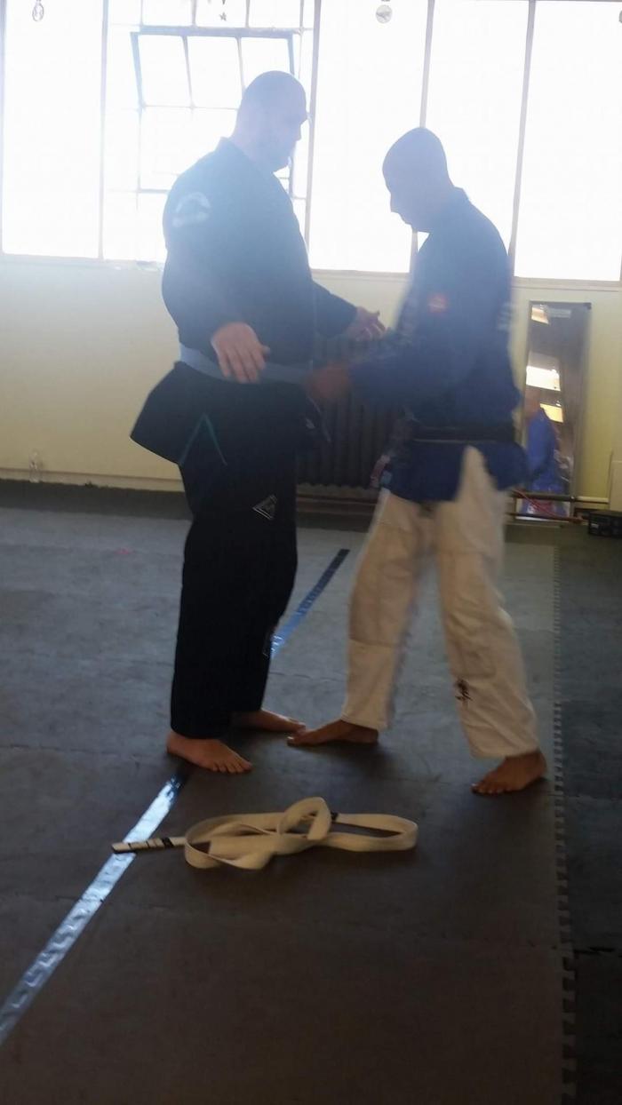 Blue belt · September 10, 2016 · Promoted by Andre DeVillier