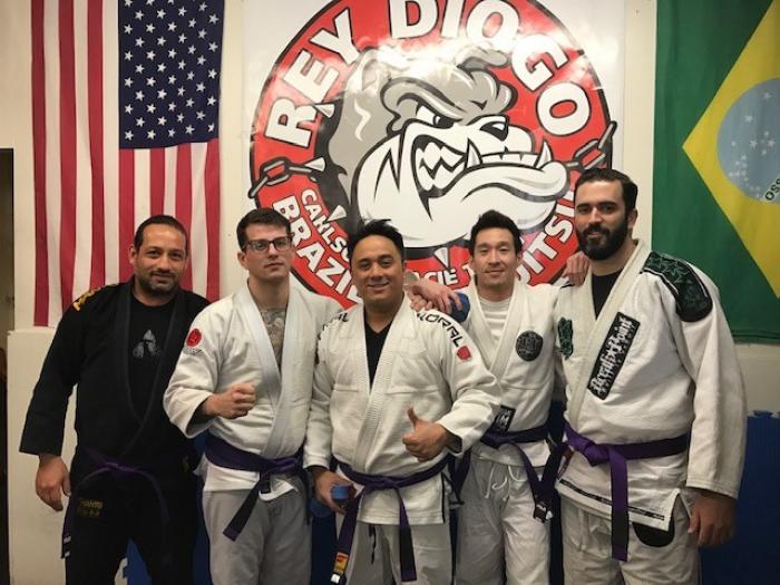 Purple belt · December 17, 2016 · Promoted by Rey Diogo
