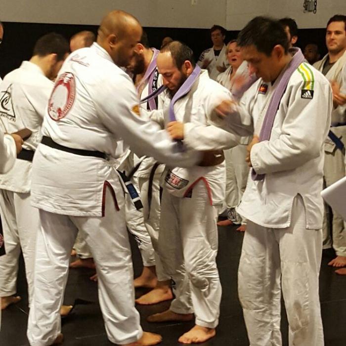 Brown belt · December 12, 2015 · Promoted by Lamonte Tyler