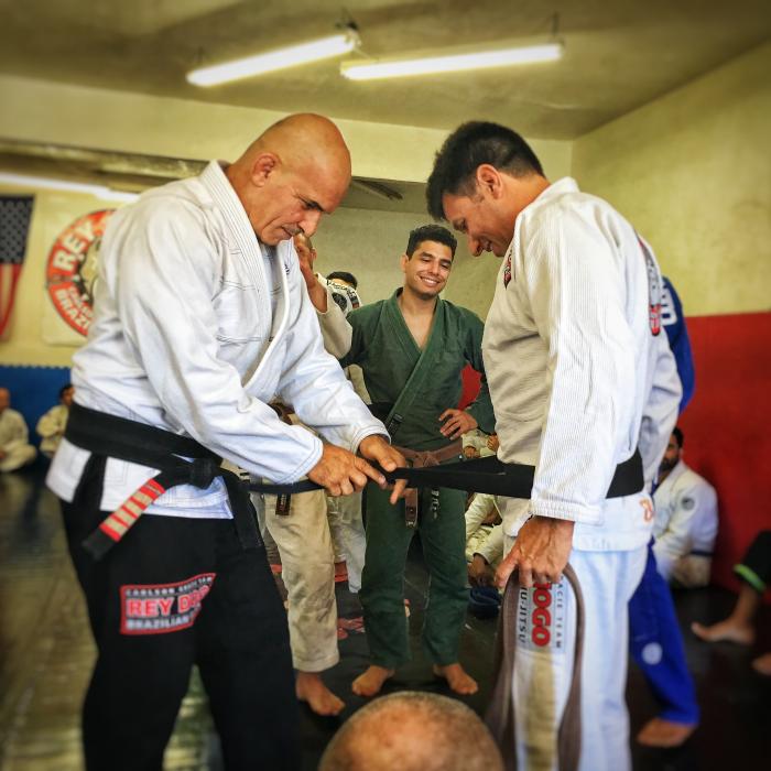 Black belt · July 14, 2018 · Promoted by Rey Diogo
