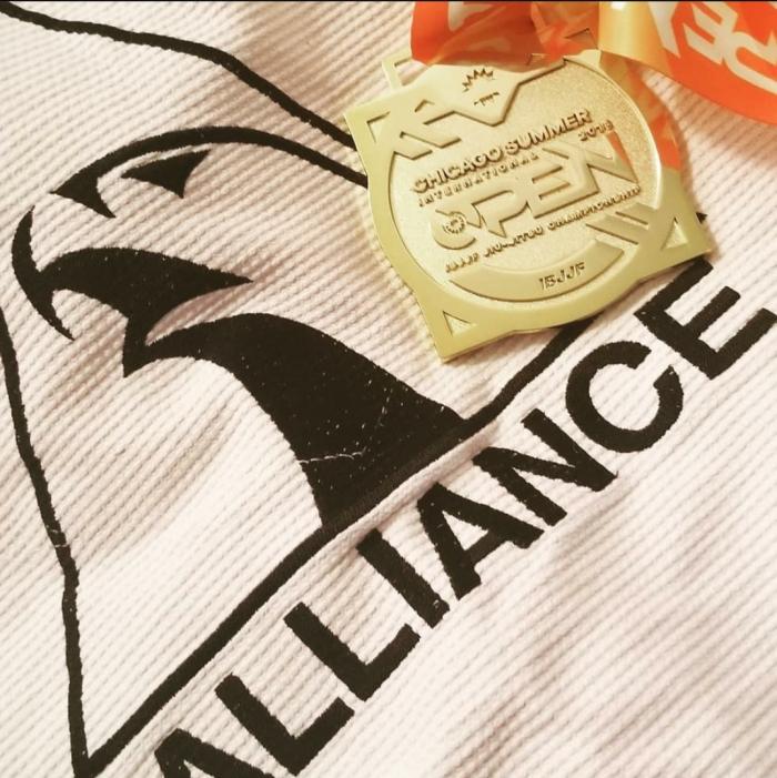 White belt Gold Master 1 middleweight 08/2018