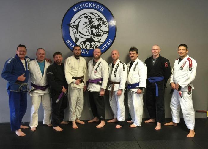 Purple belt · February 25, 2015 · Promoted by Jack McVicker
