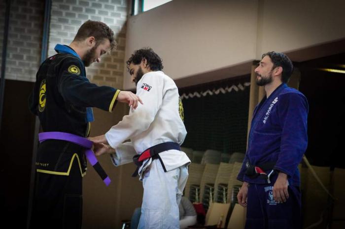 Purple belt · October 16, 2016 · Promoted by Raul Montero Abad