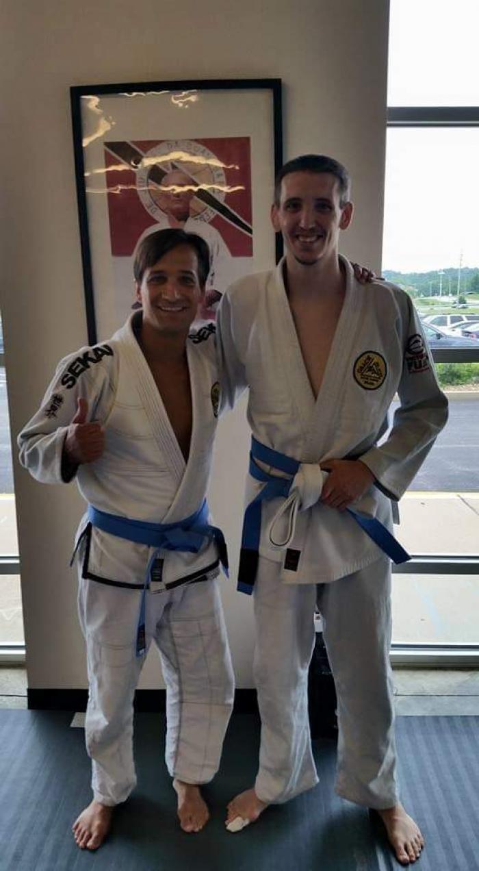 Blue belt · July 18, 2015 · Promoted by Jw wright