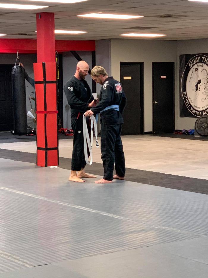 Blue belt · December 7, 2020 · Promoted by Mark Buntich