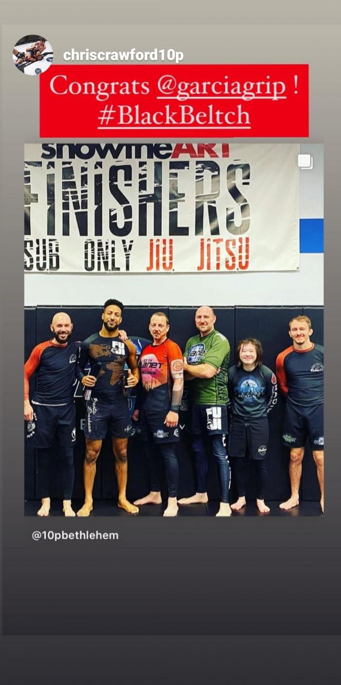 Black belt · November 16, 2020 · Promoted by Zach Maslany