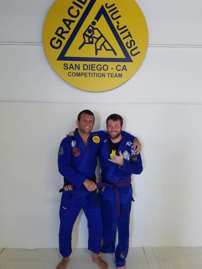Purple belt · August 10, 2016 · Promoted by Regis Lebre