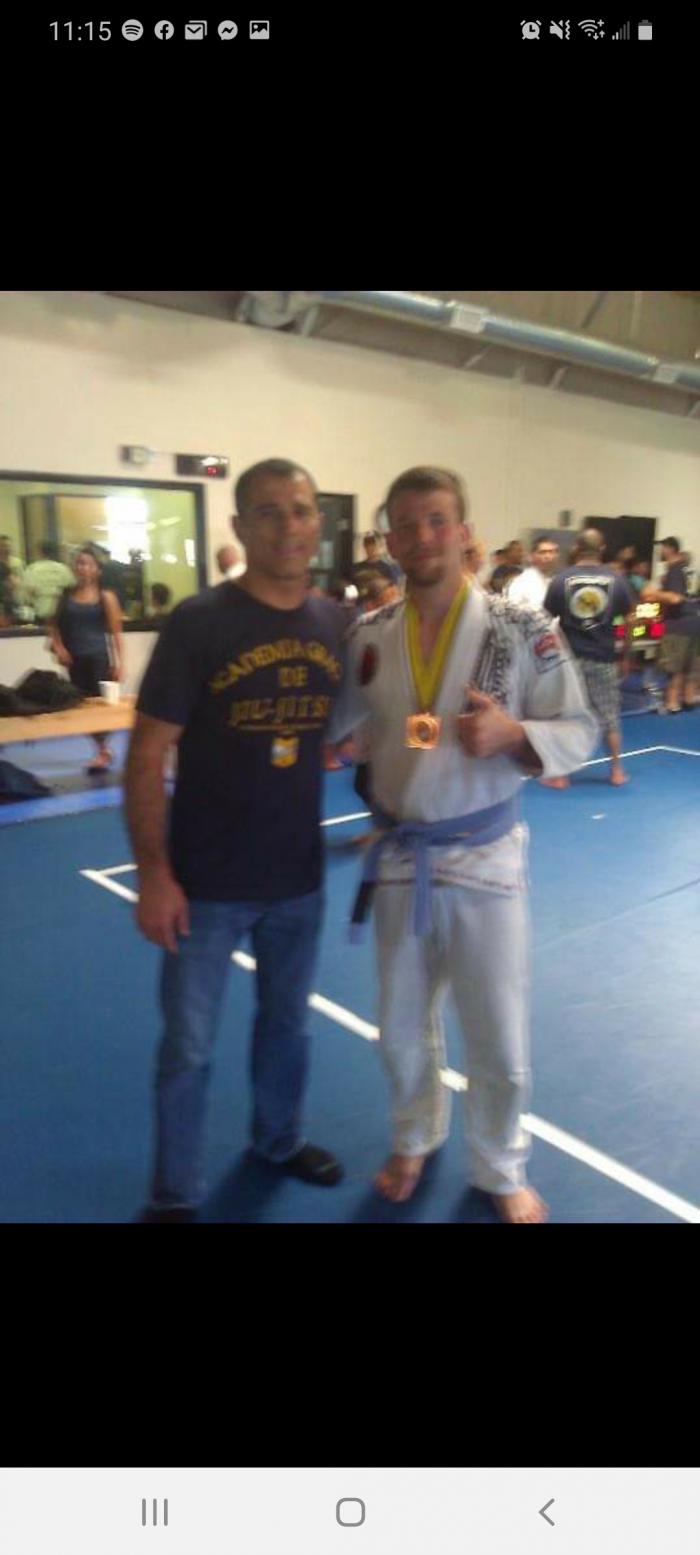 Blue belt · February 1, 2012 · Promoted by Regis Lebre