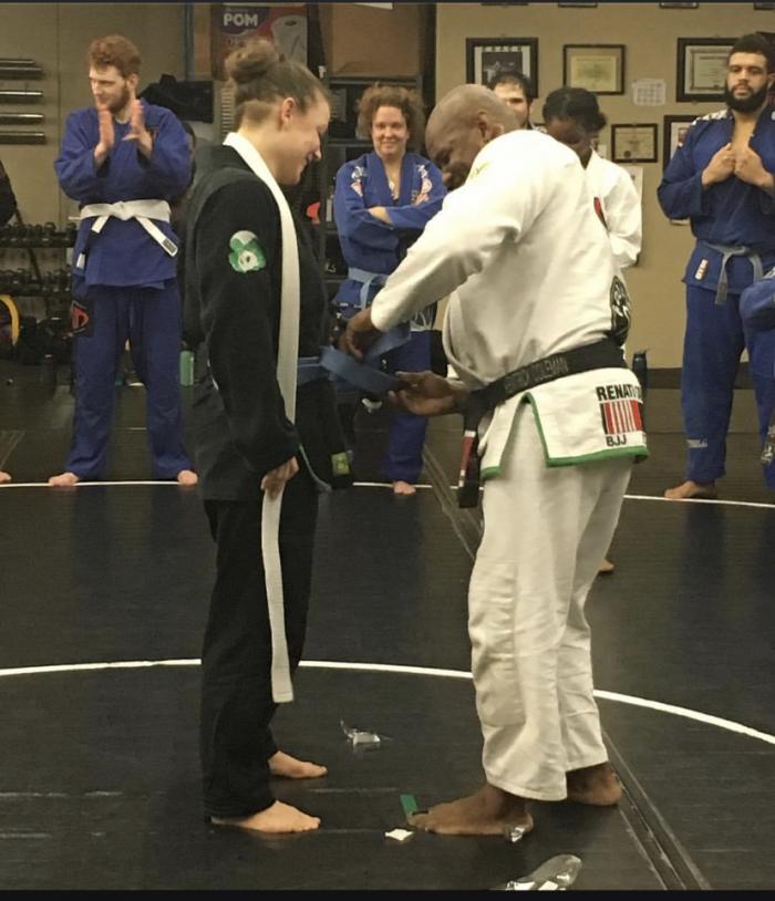 Blue belt · March 9, 2017 · Promoted by Coach Kendrick Coleman