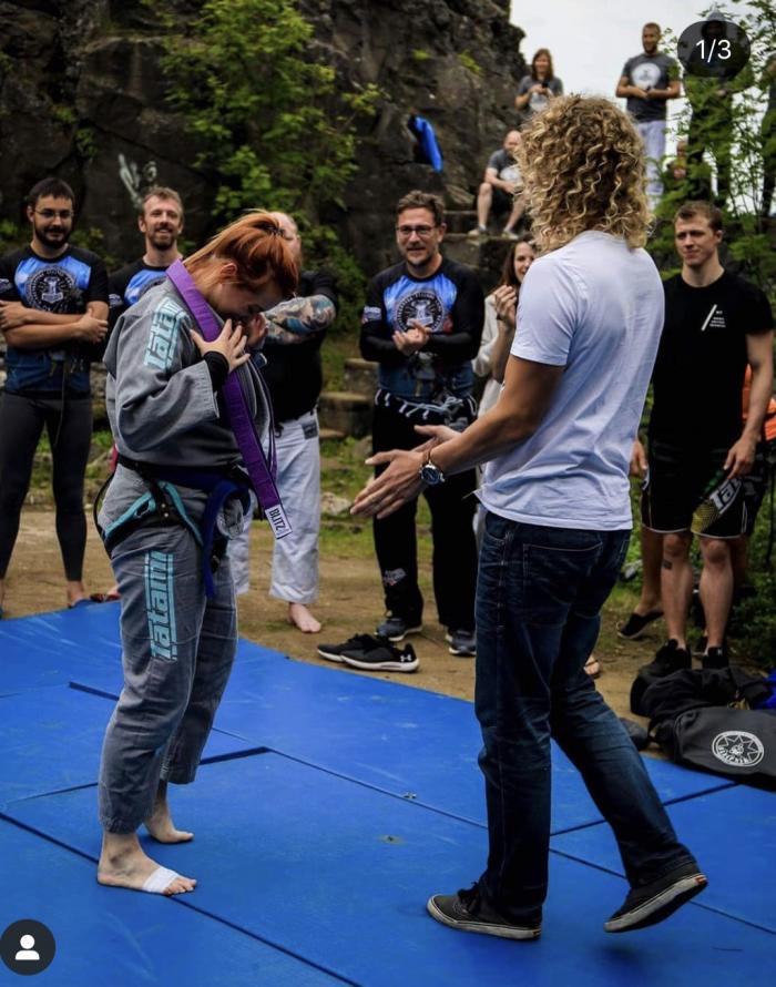 Purple belt · July 28, 2018 · Promoted by Christian Graugart