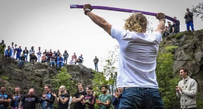 Purple belt · July 28, 2018 · Promoted by Christian Graugart