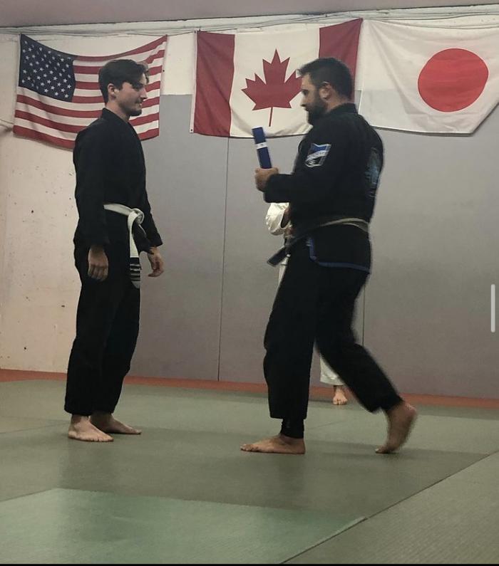 Blue belt · October 7, 2019 · Promoted by Frank