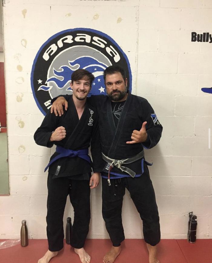 Blue belt · October 7, 2019 · Promoted by Frank