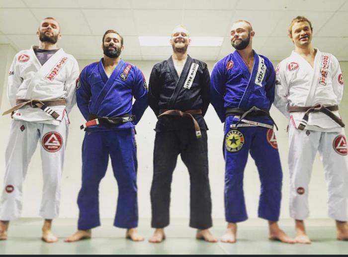 The instructor crew at GBG MMA when I was instructor there.
