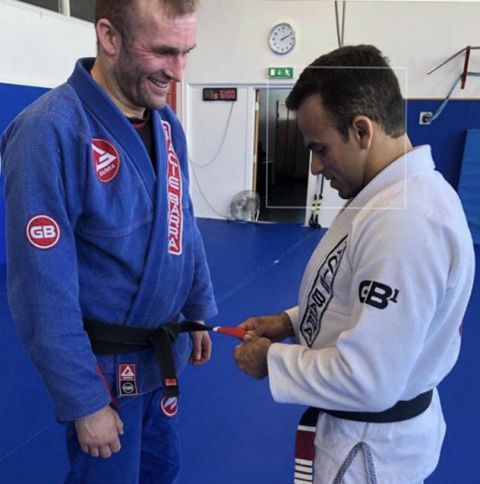 Getting the first degree of prof Carlos Lemos JR