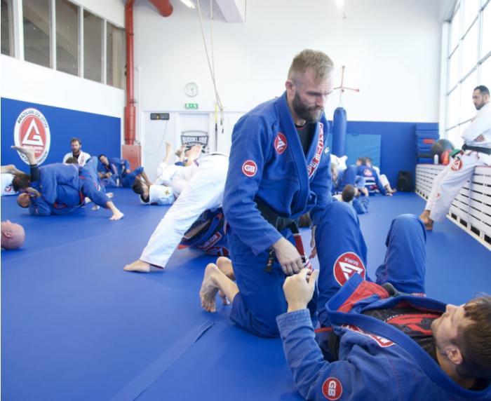 Training with Kjell from hell at Estima seminar.
