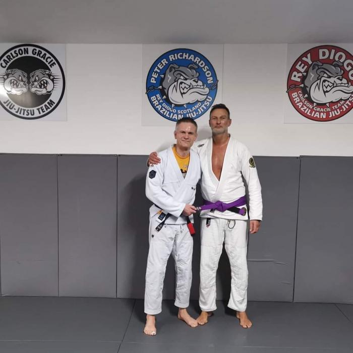 Purple belt · December 22, 2019 · Promoted by Peter Richardson