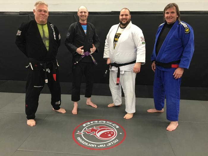 Purple belt · February 28, 2022 · Promoted by Ryan Bowen