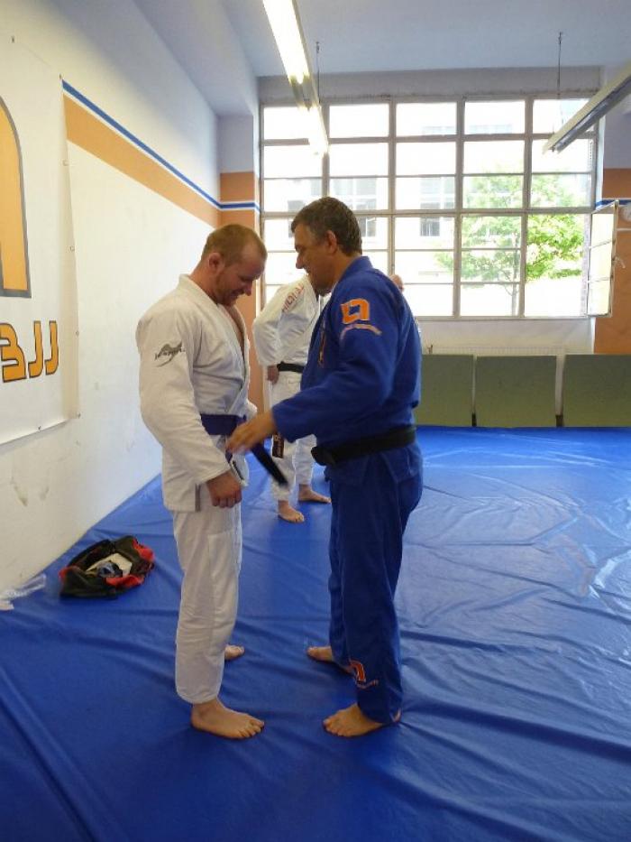 Purple belt · April 26, 2014 · Promoted by Frank Burczynski