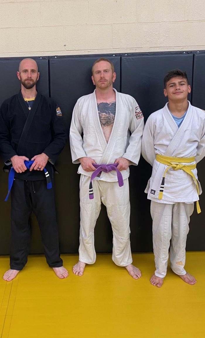 Blue belt · January 11, 2020 · Promoted by Joshua Bishop (Arkansas’s inferno martial arts)