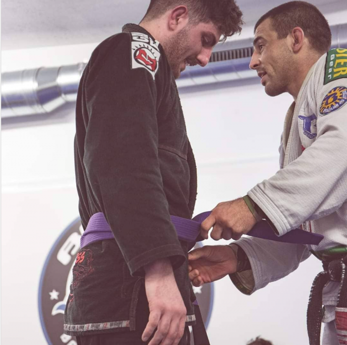 Purple belt · December 28, 2019 · Promoted by Wim Deputter