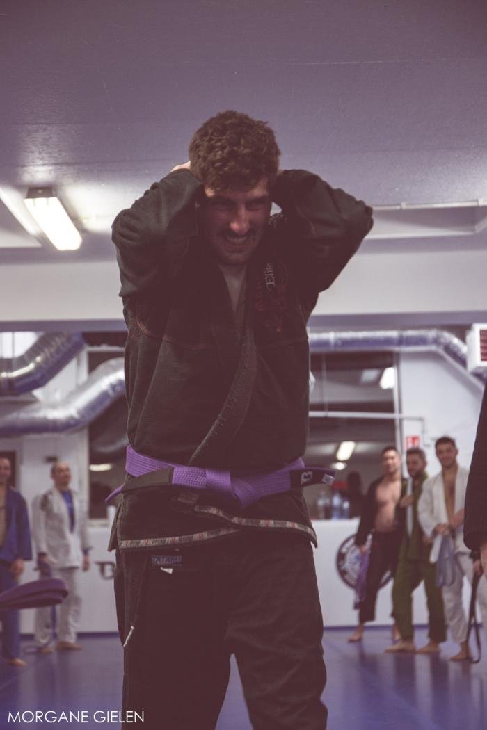 Purple belt · December 28, 2019 · Promoted by Wim Deputter