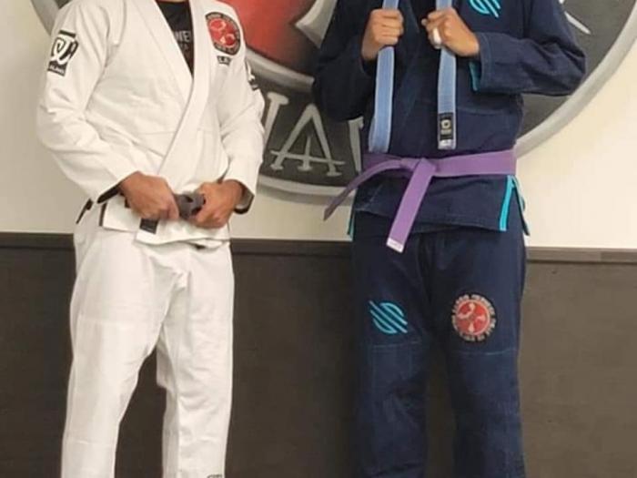 Purple belt · December 9, 2020 · Promoted by Cassio werneck