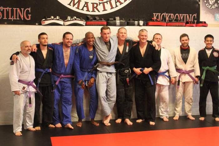 Purple belt · October 1, 2017 · Promoted by Eric Red Schaefer