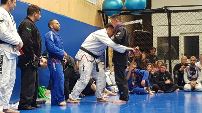 Brown belt · December 22, 2018 · Promoted by Jamie Murray