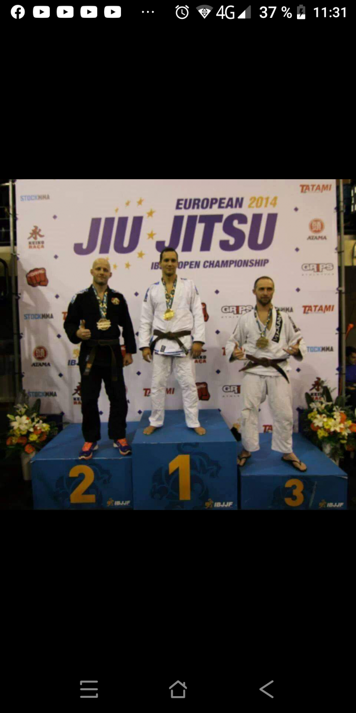 EUROPEAN BJJ OPEN. LISBON 2014. BROWN BELT LIGHT MASTER 3