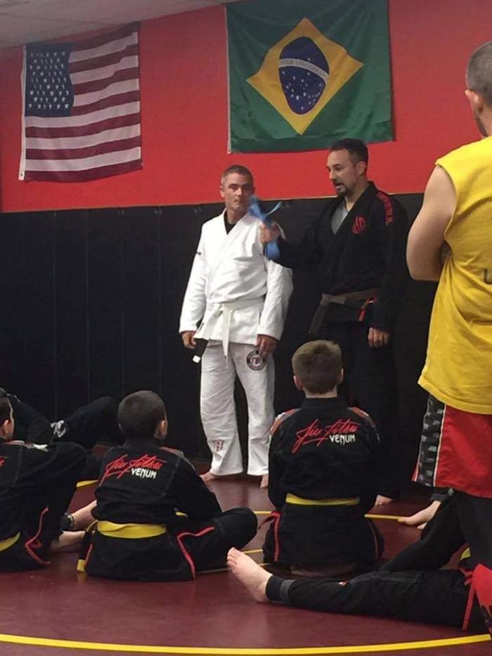 Blue belt · January 1, 2017 · Promoted by Professor Aaron Martinez