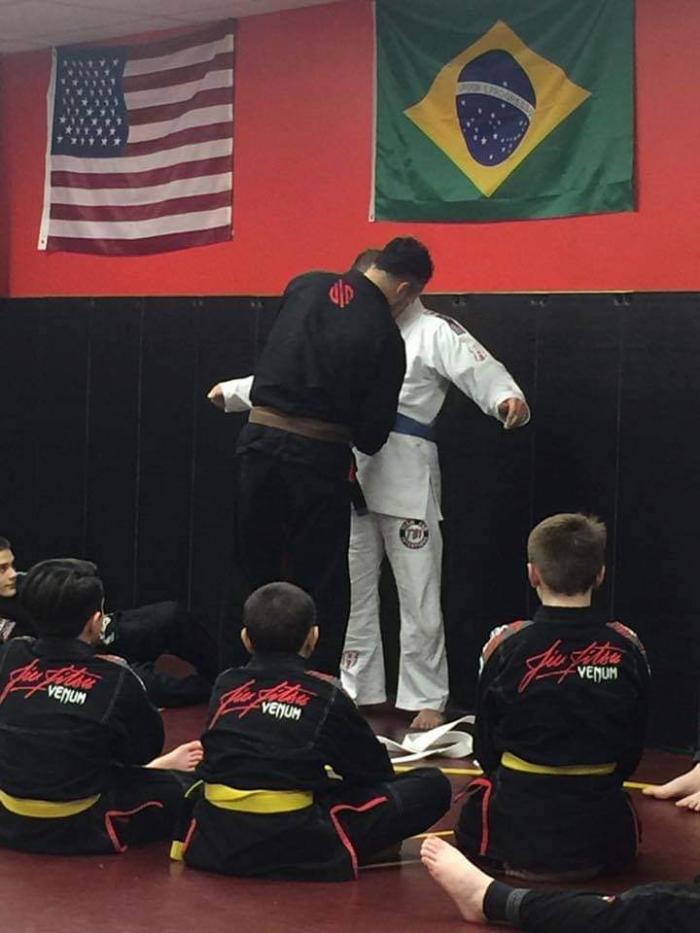 Blue belt · January 1, 2017 · Promoted by Professor Aaron Martinez