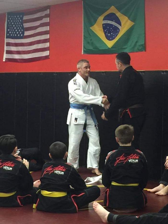 Blue belt · January 1, 2017 · Promoted by Professor Aaron Martinez