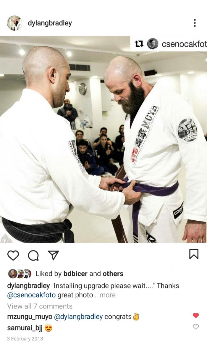 Brown belt · January 27, 2018 · Promoted by Burak Değer Bičer