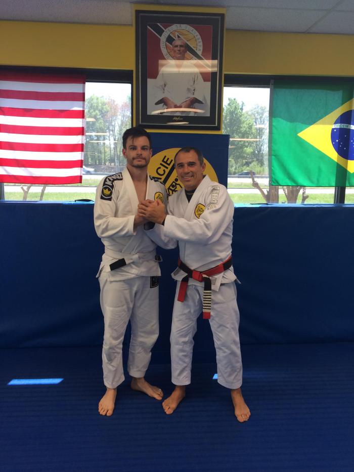 Royler seminar back in white belt