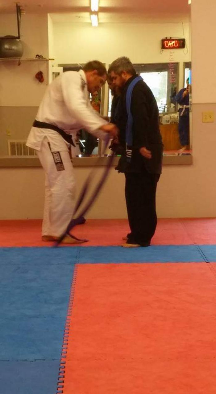 Purple belt · December 3, 2016 · Promoted by Jordan Sullivan