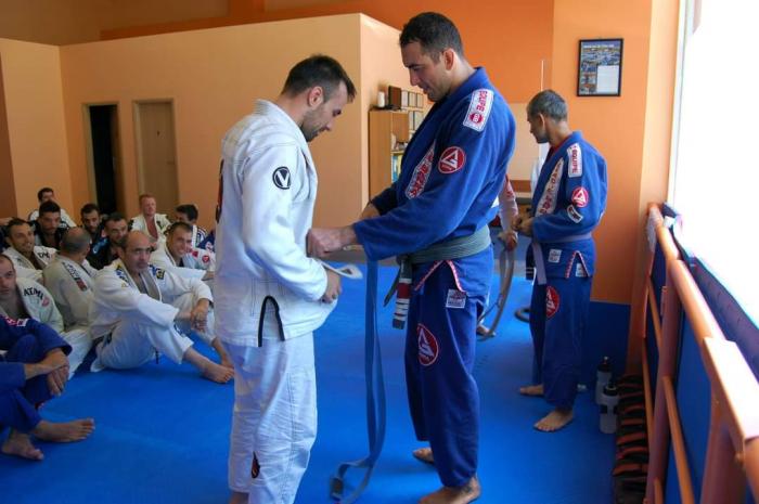 Blue belt · August 30, 2014 · Promoted by Braulio Estima