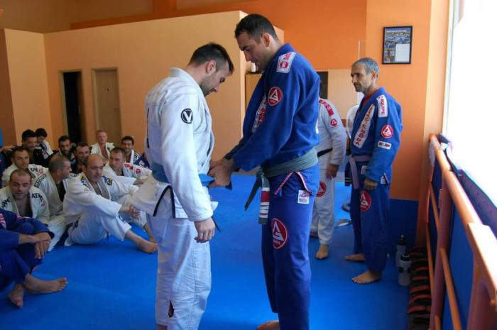 Blue belt · August 30, 2014 · Promoted by Braulio Estima