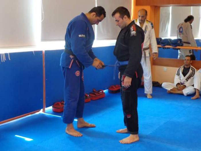 Blue belt · August 30, 2014 · Promoted by Braulio Estima