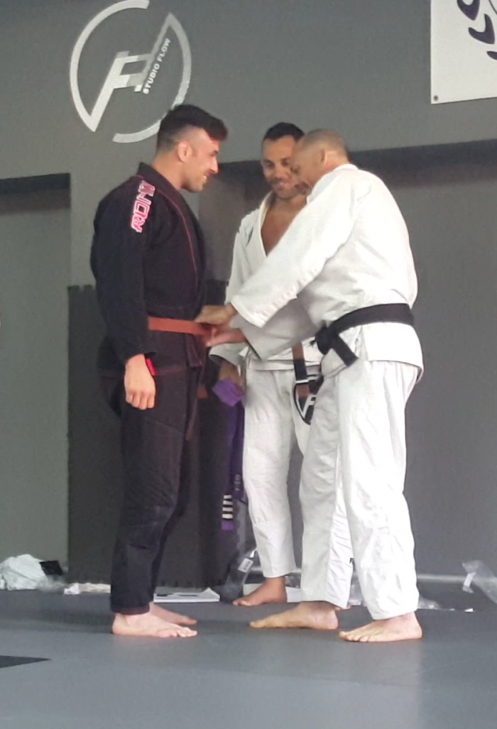 Brown belt · June 22, 2019 · Promoted by Pantelis Panagidis