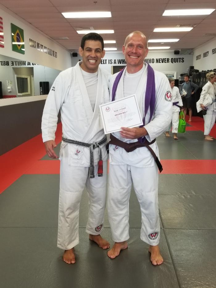 Brown belt · December 12, 2020 · Promoted by Wald Bloise