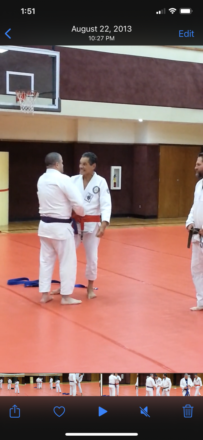 Purple belt · August 22, 2013 · Promoted by Relson Gracie