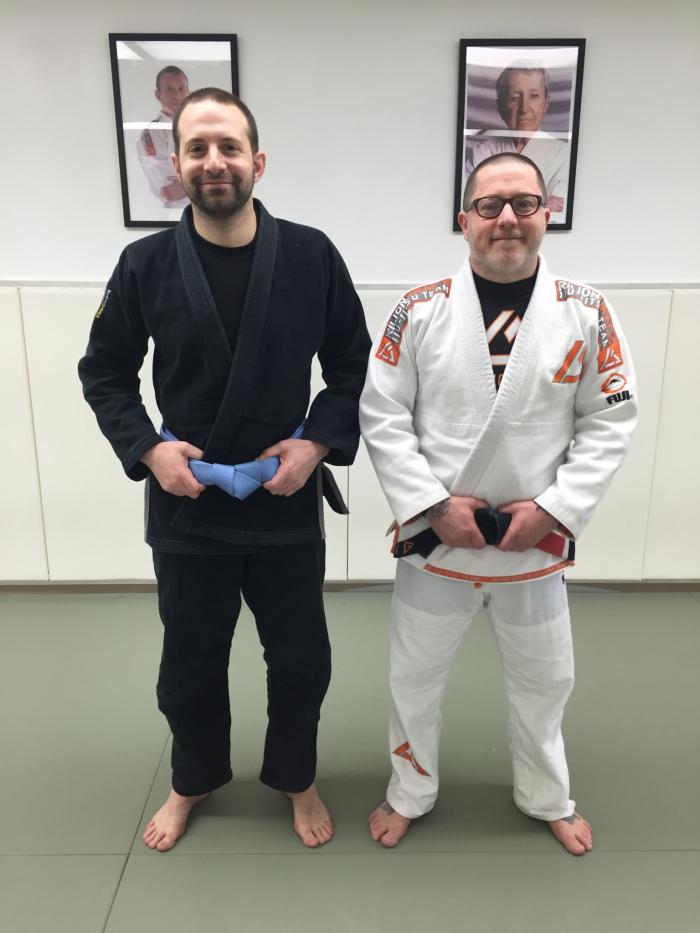 Blue belt · January 2, 2016 · Promoted by Brady Buckman