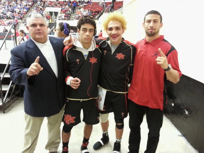 Coaching high school wrestling, state championship