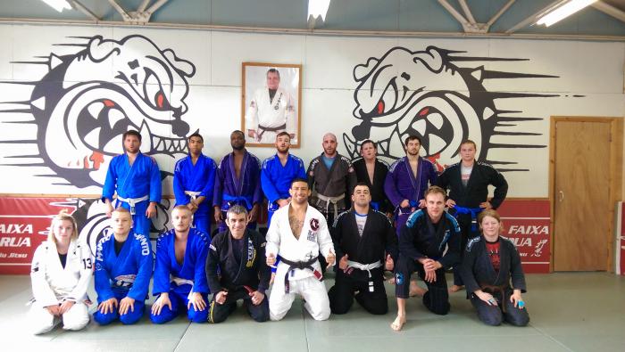 Teaching at Carlson Gracie London